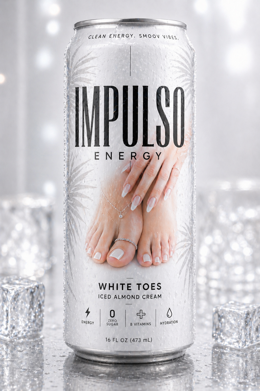 Impulso Energy – White Toes (Iced Almond Cream) [12-Pack | Pre-Order]
