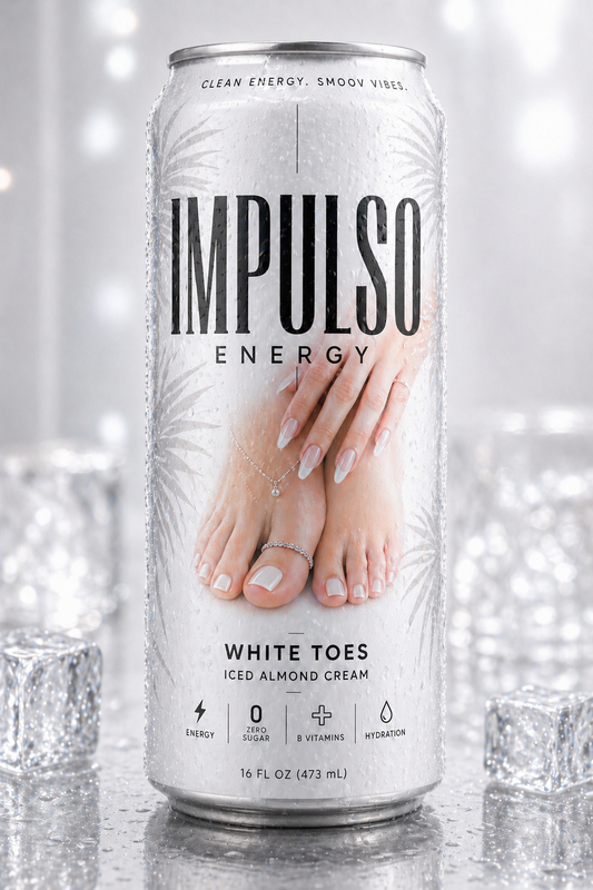 Impulso Energy – White Toes (Iced Almond Cream) [12-Pack | Pre-Order]