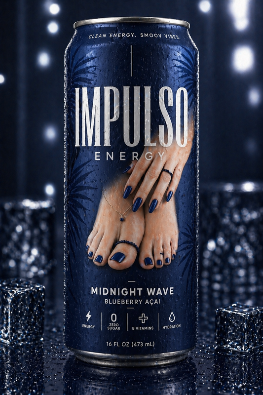Impulso Energy – Midnight Wave (Blueberry Açaí) [12-Pack | Pre-Order]