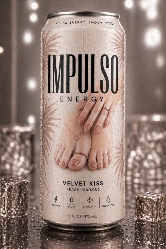 Impulso Energy – Velvet Kiss (Peach Hibiscus) [12-Pack | Pre-Order]