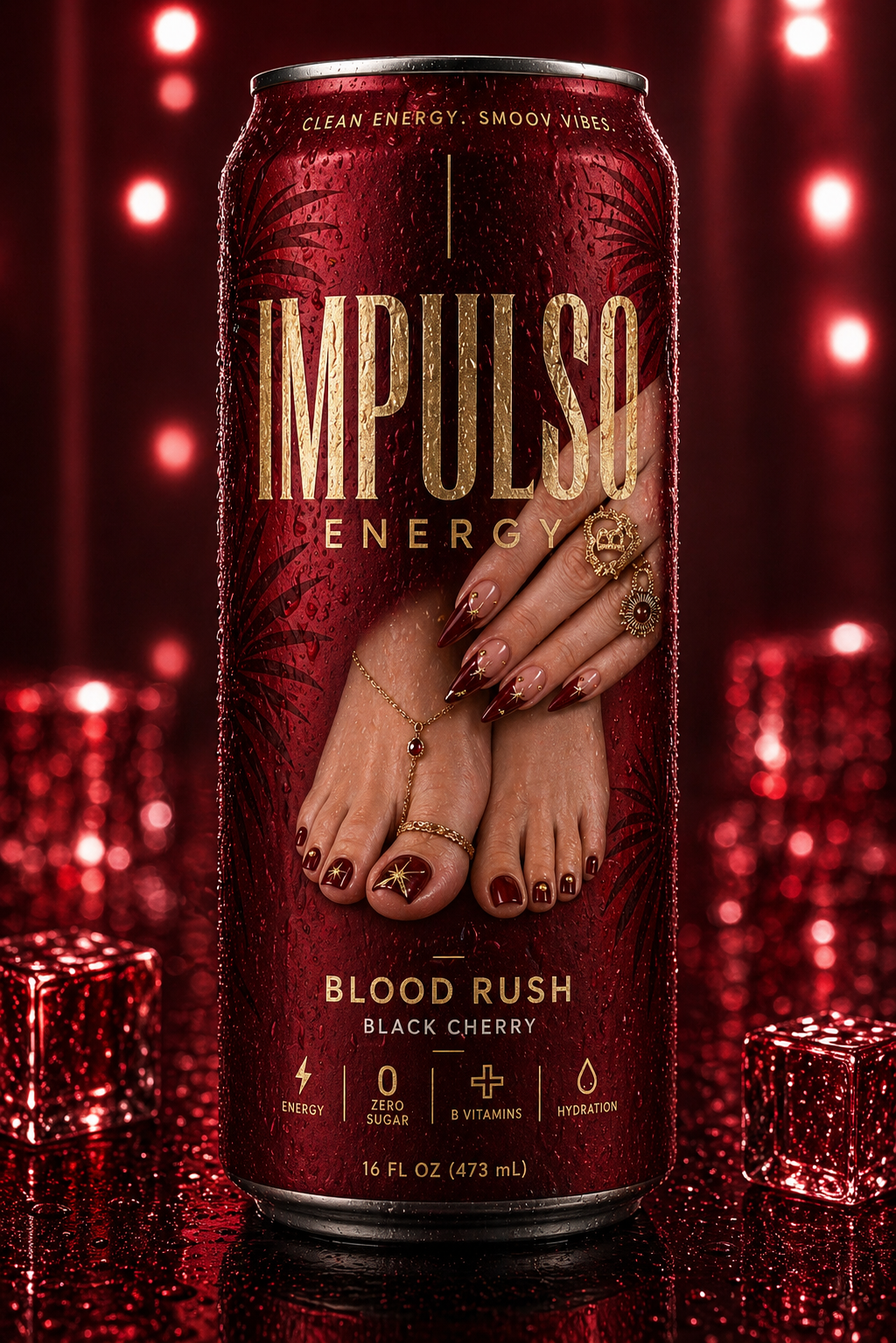 Impulso Energy – Blood Rush (Black Cherry) [12-Pack | Pre-Order]